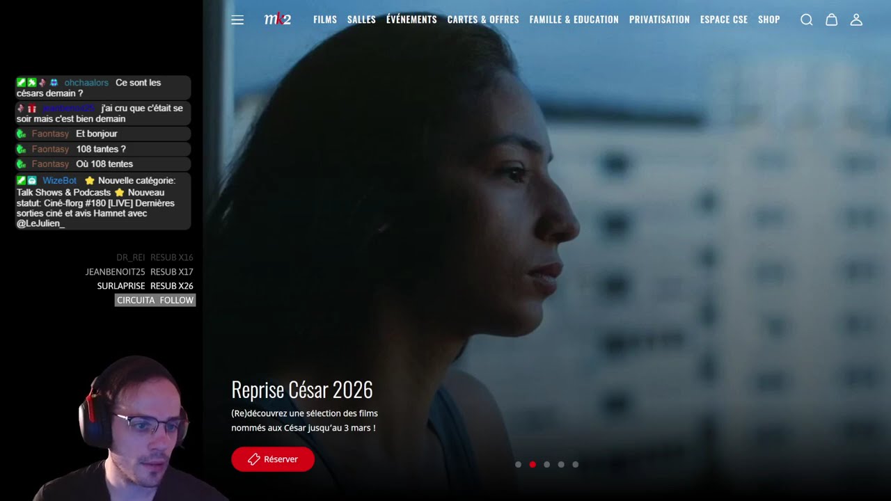 Ciné-florg #180 [25/02/26] Avis Hamnet avec LeJulien_ et Berenul (et sorties de la semaine)