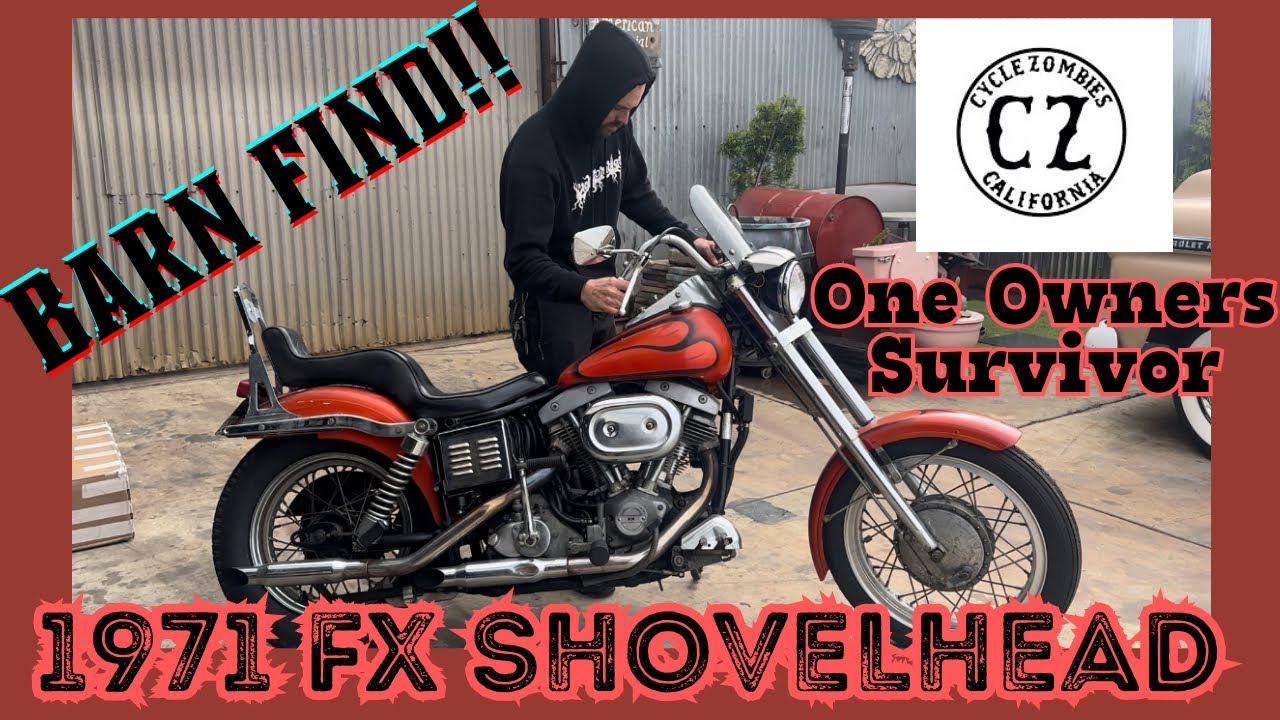 Barn Find!! Survivor 1971 FX Shovelhead Cycle Zombies / サバイバーバイク紹介します！サイクルゾンビーズ
