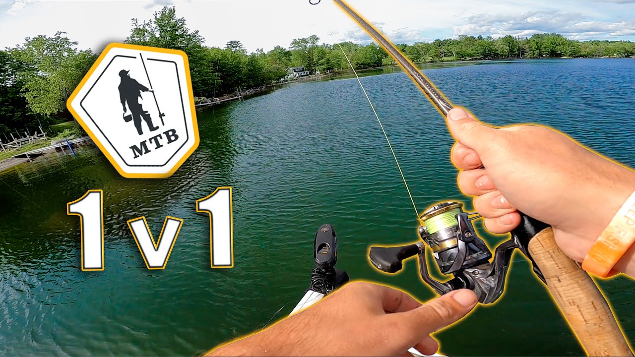 APbassin VS. Jon B MTB Fishing Challenge SHOWDOWN &mdash; (Loser Gets Paintball SHOT)