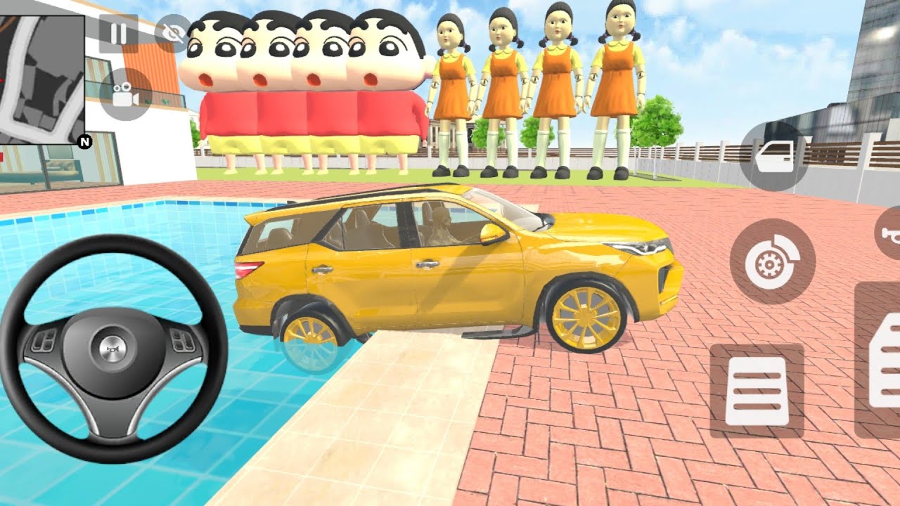 😍 Spiderman & Squid Doll Game 🦚 New Super Hero Mc Queen Car Simulator Gameplay 🥰 Android Car Game