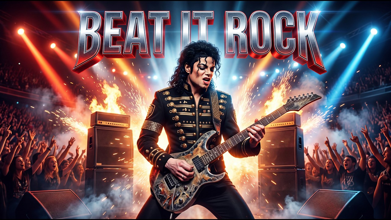 🔥 BEAT IT ROCK ⚡ Guitar Shreds, Stadium Energy & Epic Rock Power!
