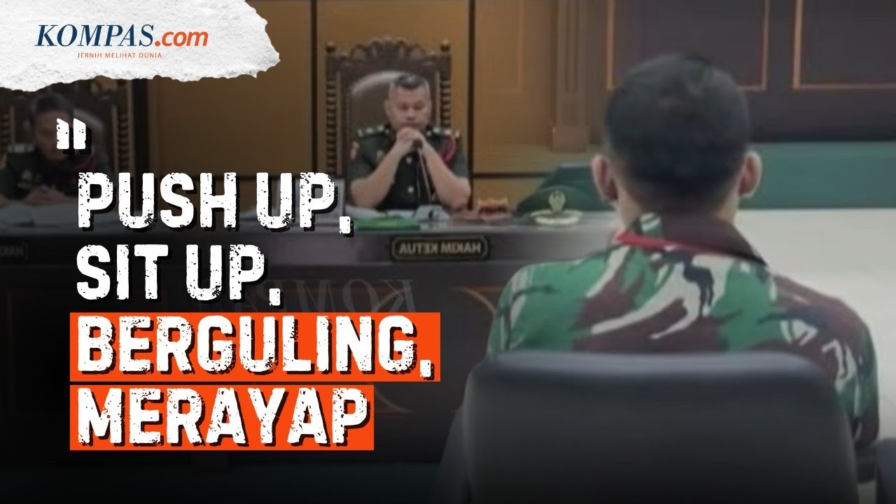 Lettu Ahmad Faisal Minta Prada Lucky Berguling dan Merayap Sebelum Dicambuk