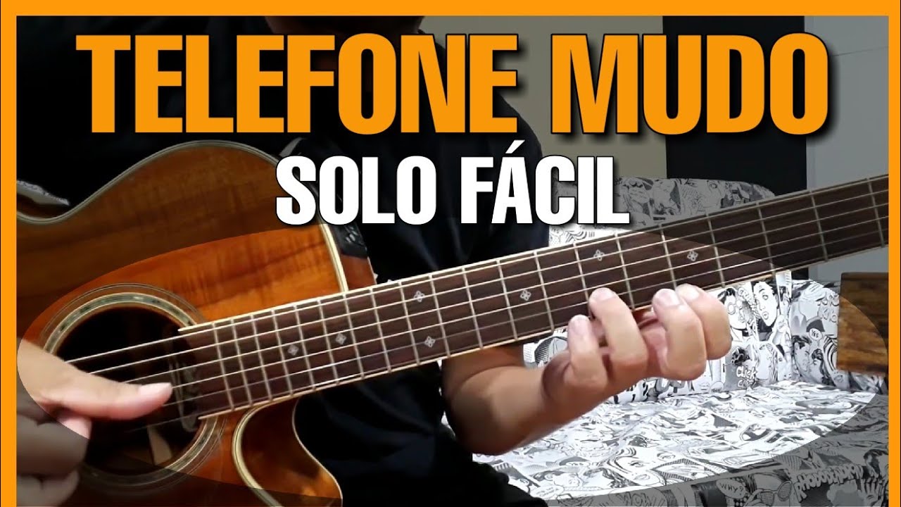 Solos Fáceis de Violão | Telefone Mudo | Simplificado | Musica Completa no Whatsapp 27-997454297
