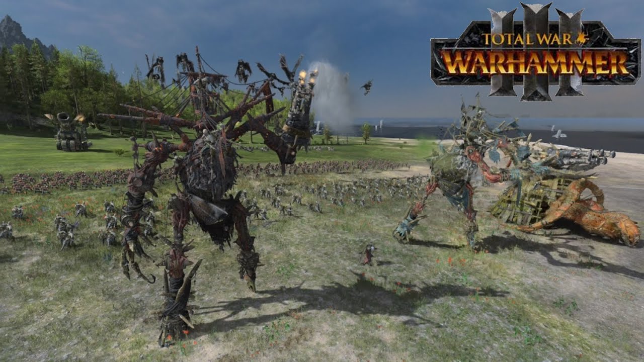 Vampirküste VS Nurgle ⚔️ Total War: Warhammer 3 Cinematic Battle deutsch