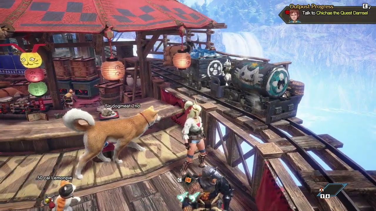 MHR!! Exploring Elgado Outpost!!