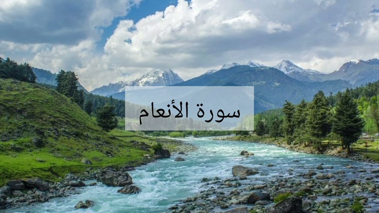 سورة الأنعام الشيخ احمد العجمي 