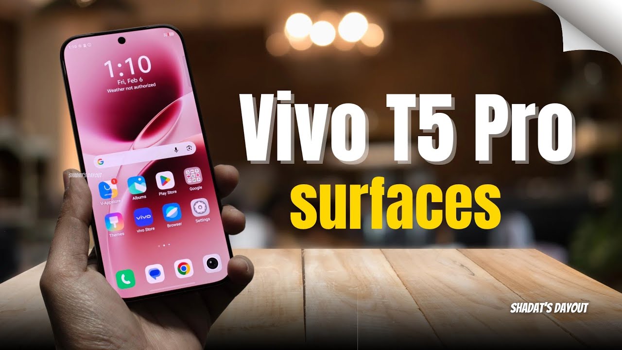 Vivo T5 Pro First Look, Rumours and Everything We Know