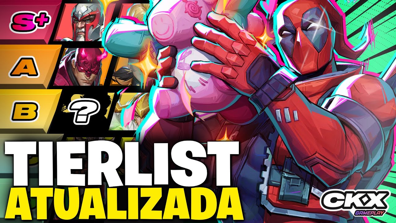 TIER LIST ATUALIZADA DO MARVEL RIVALS SEASON 6