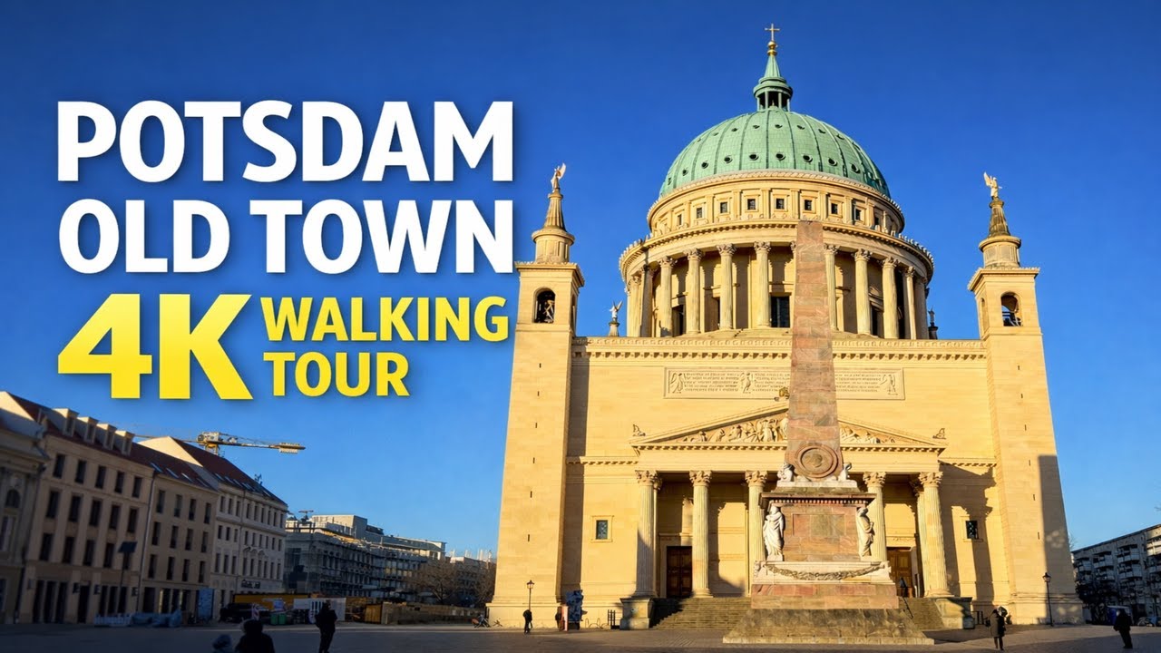 Potsdam, Germany 4K Walking Tour | Historic Old Town & Stunning Architecture