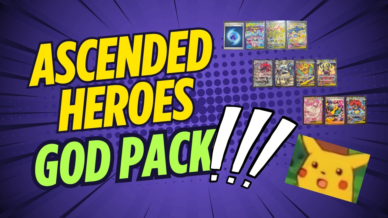 Ascended Heroes GOD PACK!