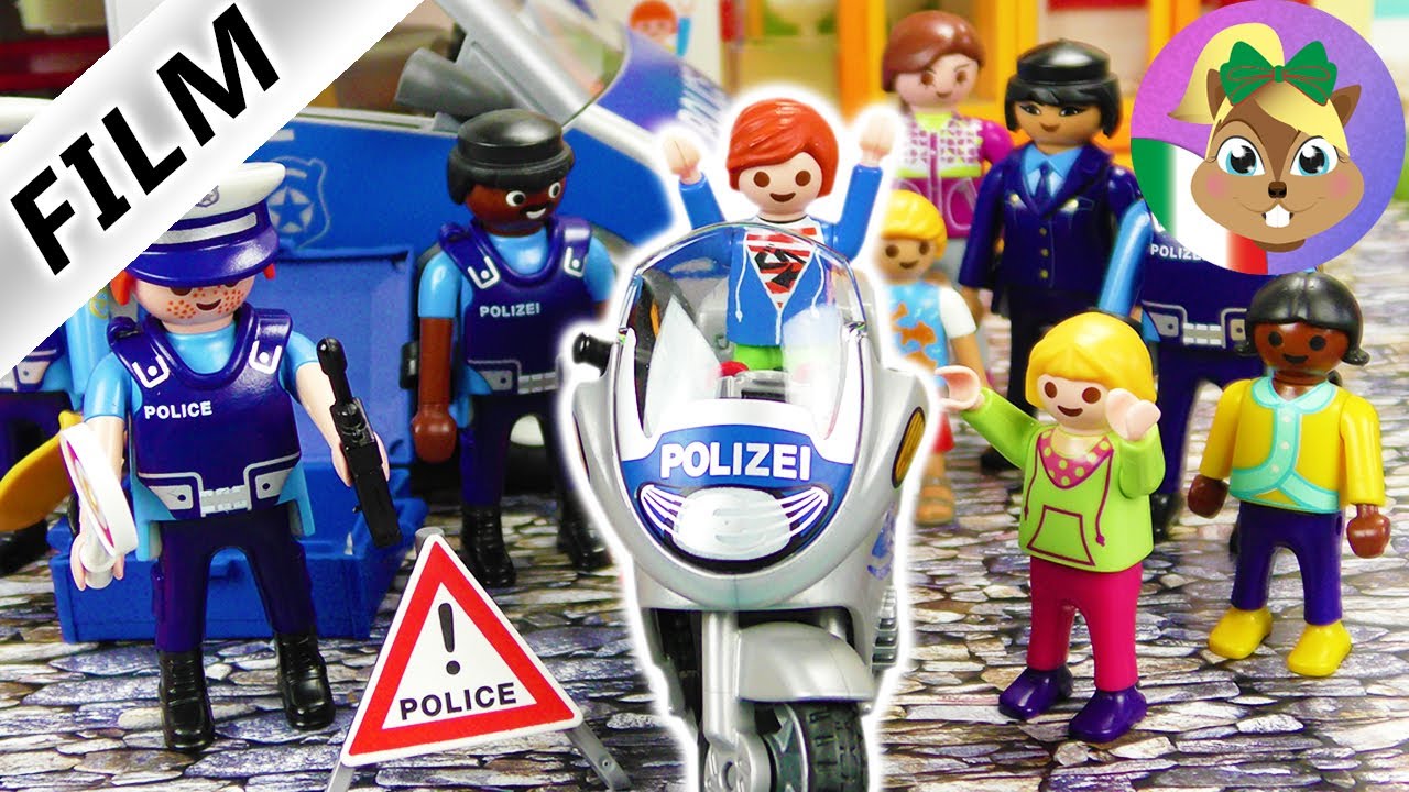 Playmobil Film | Il giorno della POLIZIA! Julian ammanettato di nuovo?
