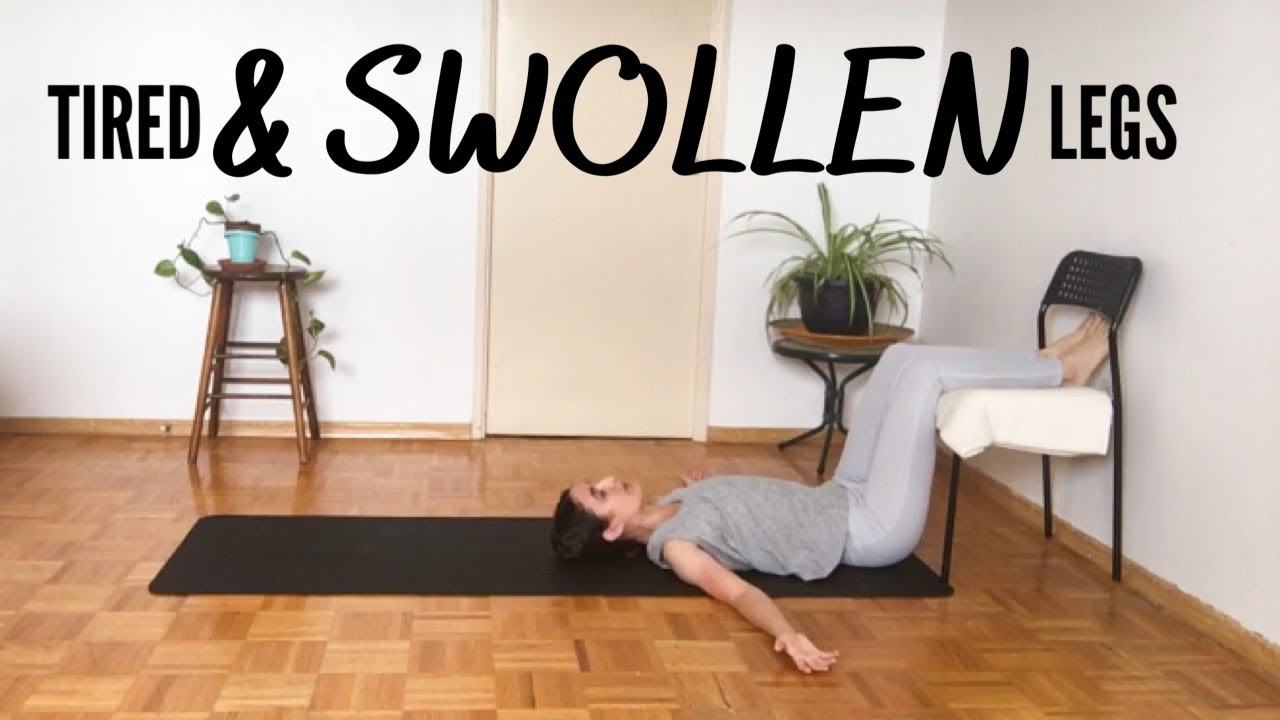 Somatic Yoga for Tired Swollen Legs | Fluid Soma