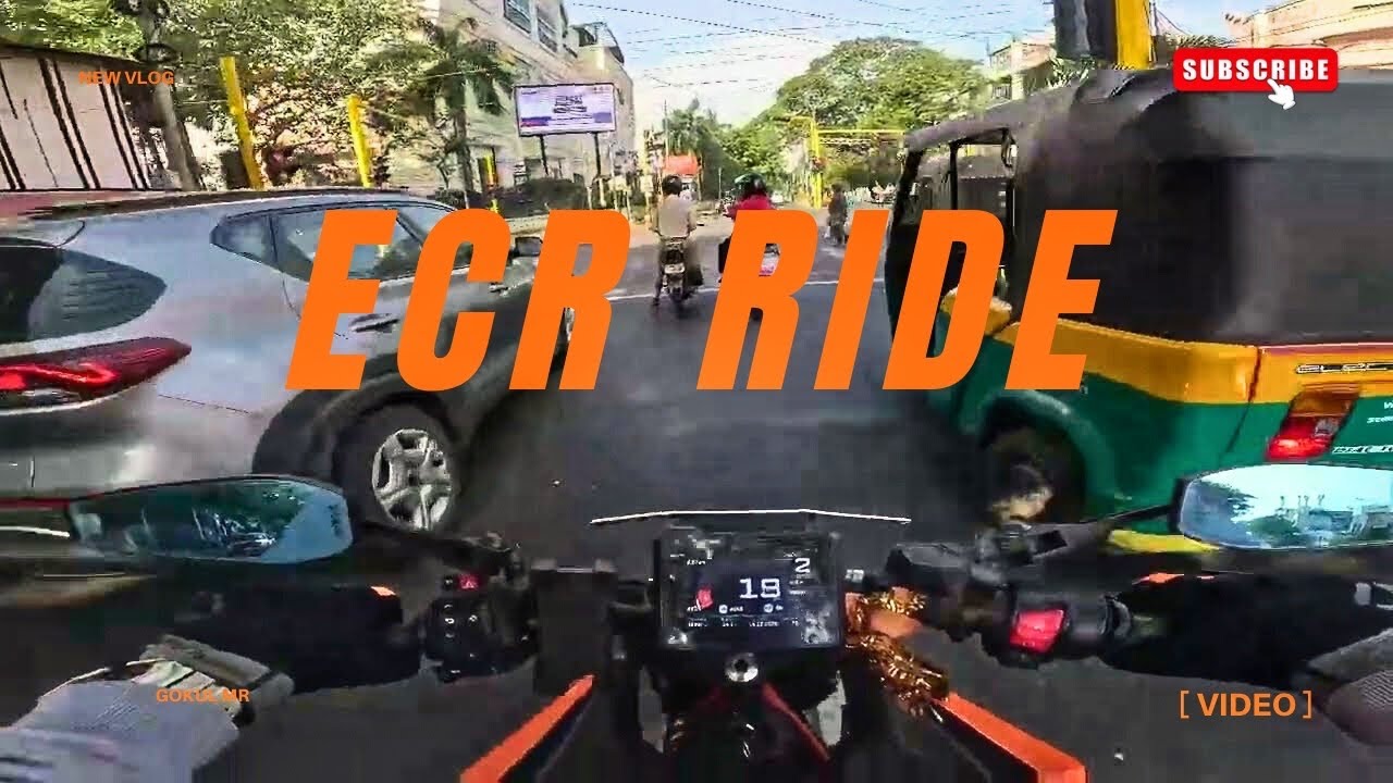 Chennai ECR Randam Ride Part 2 | Duke 390 | Episode 1 #4k #tamil #motovlog 
