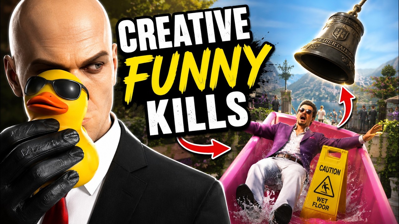 HITMAN - Funny & Creative Accidental Kills Compilation