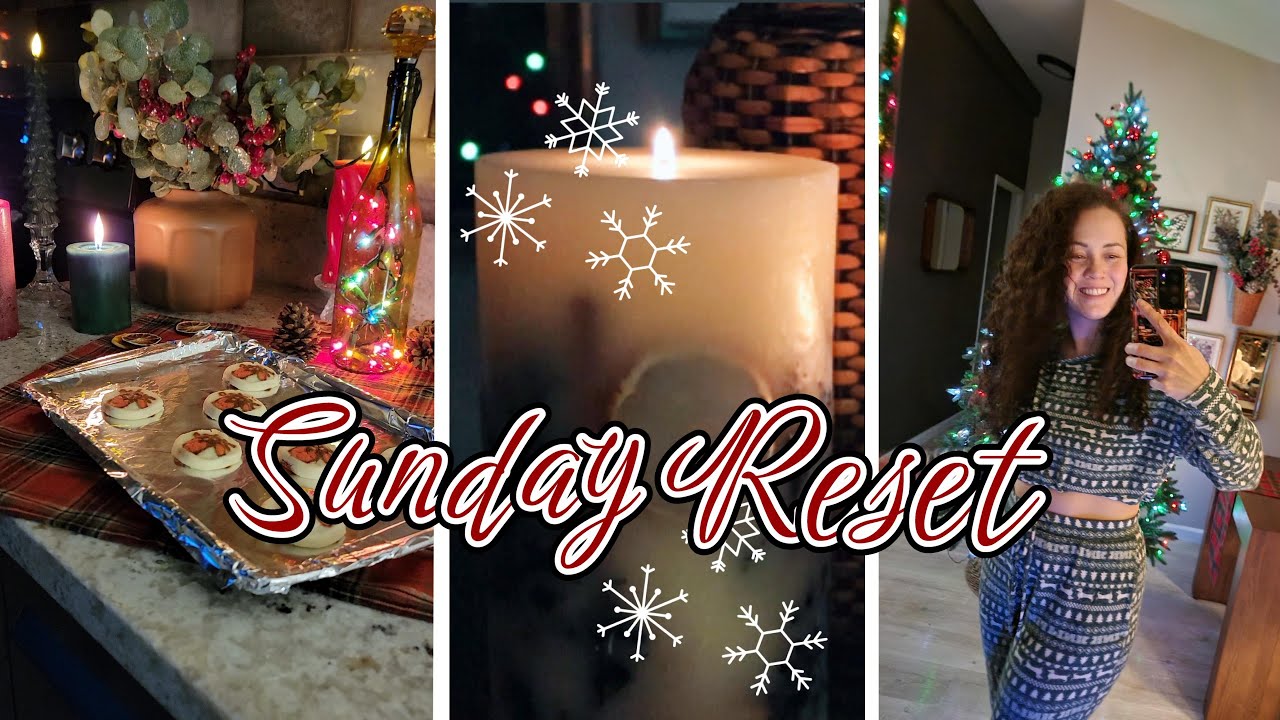 🎄 Cozy Christmas Sunday Reset | Clean, Organize & Decorate for a Stress-Free Holiday Season 🌟