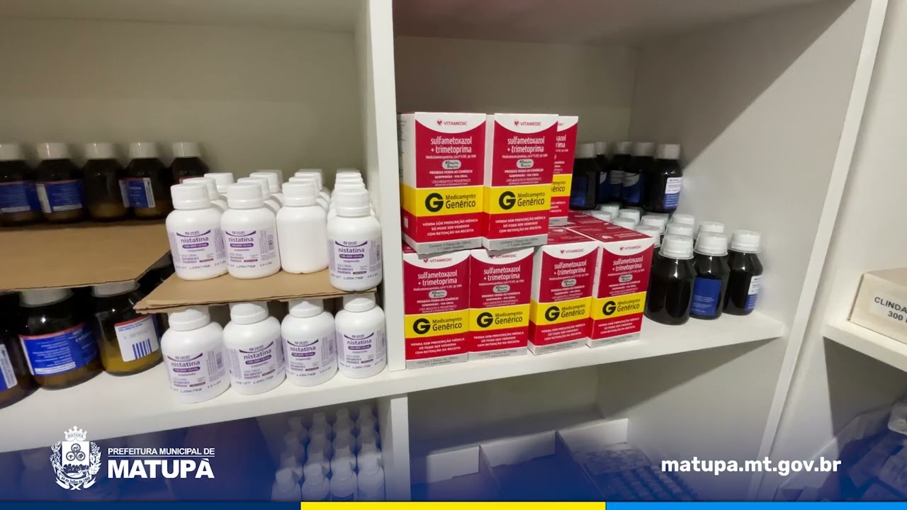 Saúde reforçada: Matupá investe mais de R$ 100 mil em medicamentos e zera déficit na farmácia básica