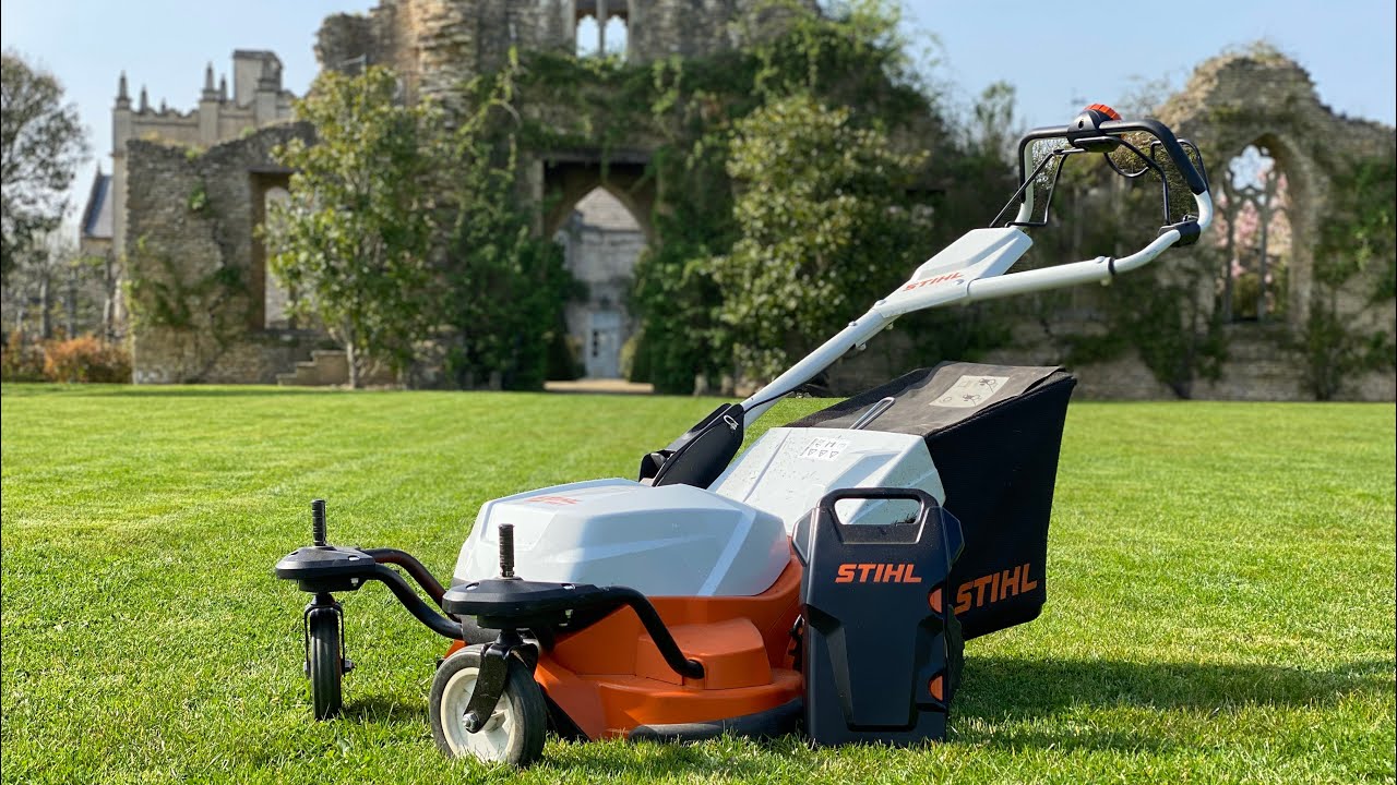 The STIHL RMA 765 v Battery Powered Mower