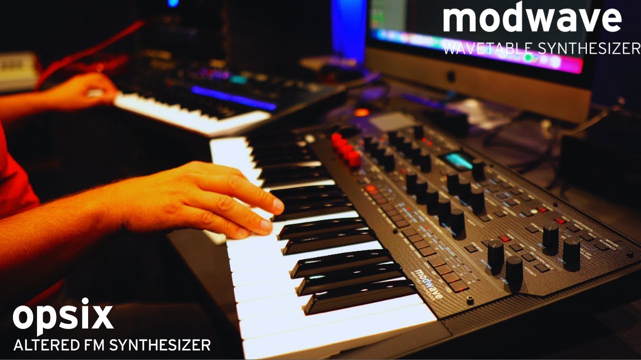 KORG MODWAVE & OPSIX Together! │4K