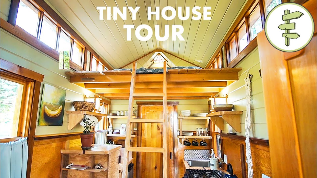Fine Crafted Tiny House with Beautiful Design & Woodwork - Full Tour