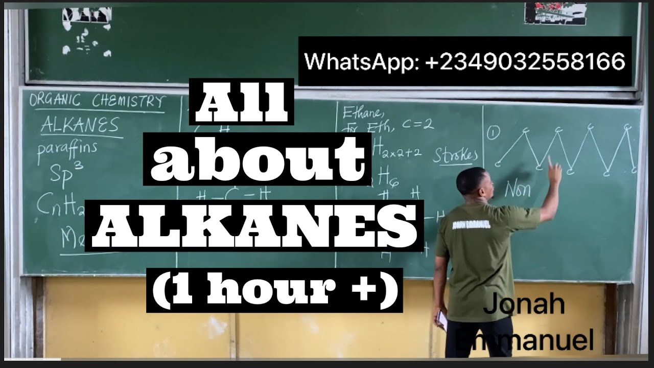 Alkanes - Organic Chemistry (Nomenclature, Preparation, Properties and Reactions) #organicchemistry