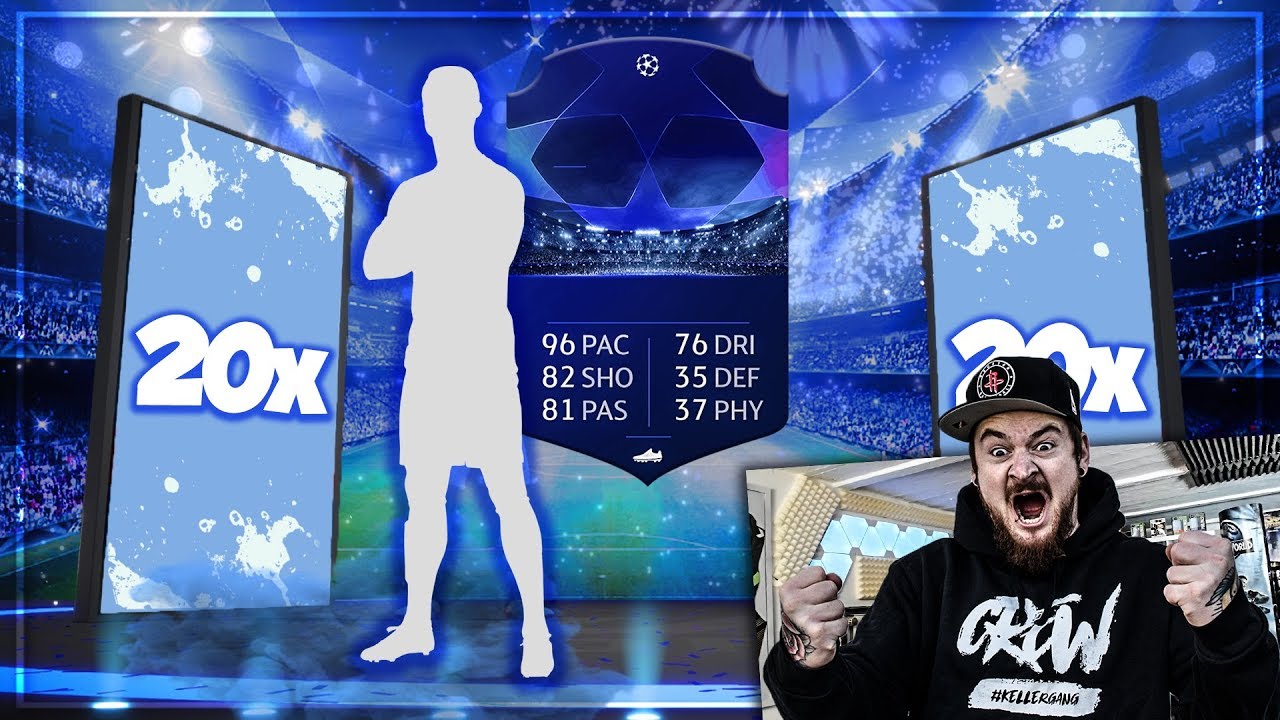 20x CHAMPIONS LEAGUE 2 SPIELER PACKS feat WALKOUT 😱 FIFA 19 SBC Pack Opening