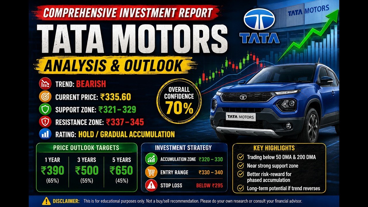 Tata Motors PV Stock Analysis 2026 | Buy, Hold or Sell? Full Investment Report | Long-Term Target