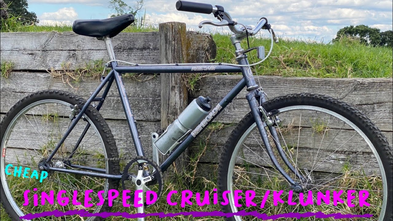Винтажный горный велосипед Singlespeed