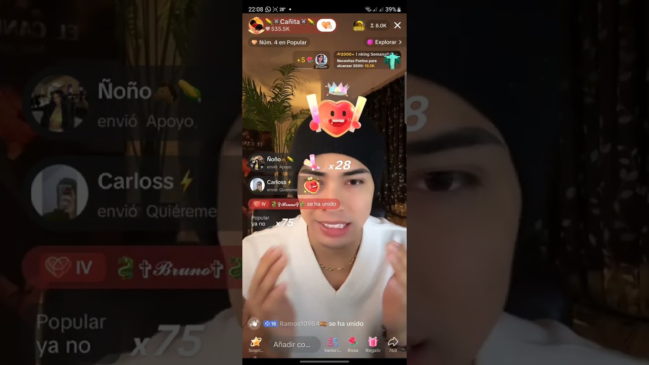 Live Cañita Tiktok 2024 03 01