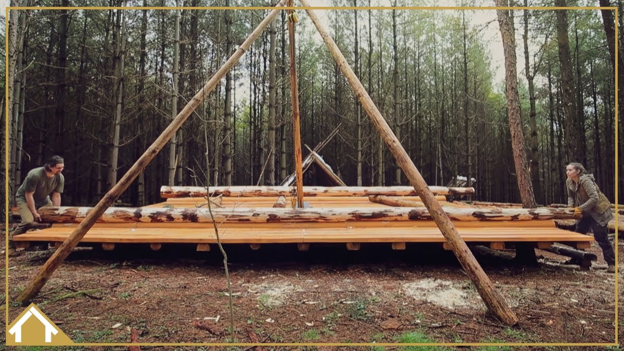 EP11: Our Biggest Cabin Logs Go Into Place