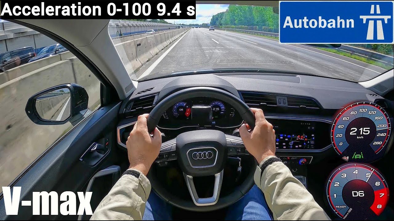 Audi Q3 35 TFSI S tronic 1.5L /150 HP/ POV Test Drive #55