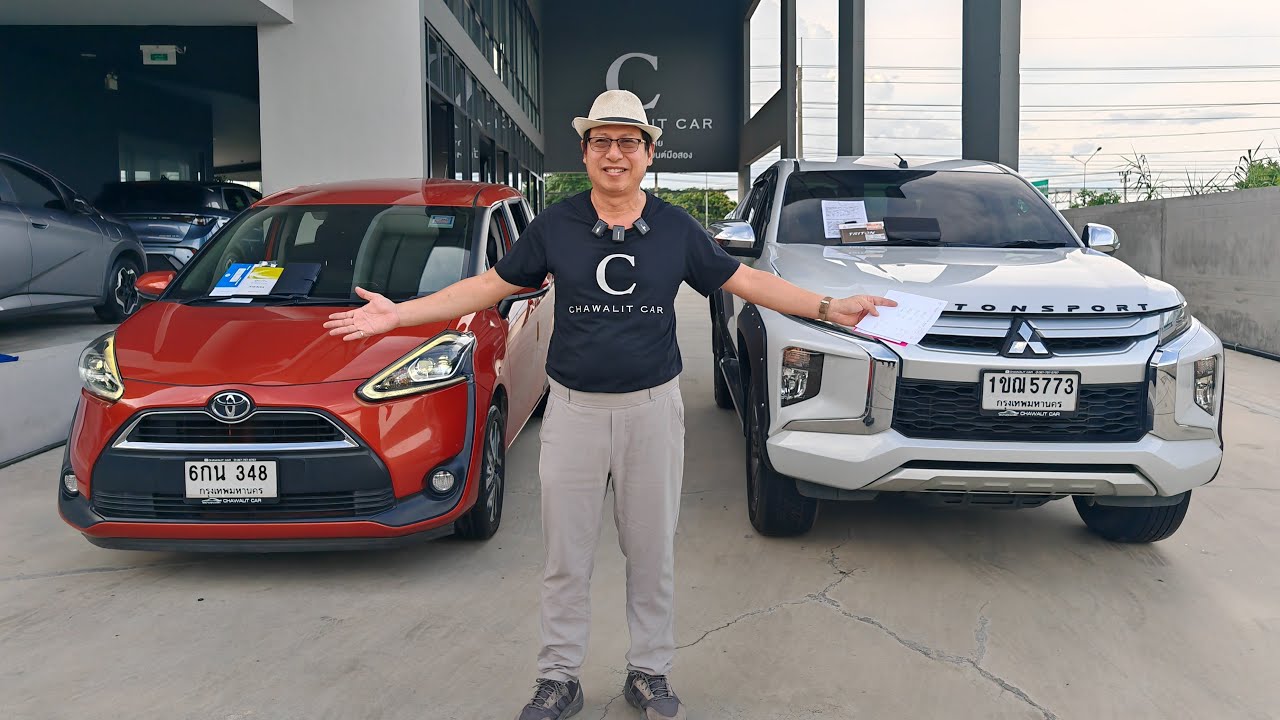 เข้าใหม่ 2 คัน TRITON AUTO ยกสูง และ TOYOTA SIENTA สวยจัดๆ สนใจ.087-757-5757 087-767-6767