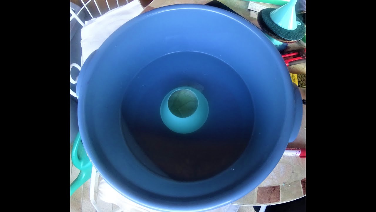 Goldwaschen -Wir basteln eine Bloe Bowl