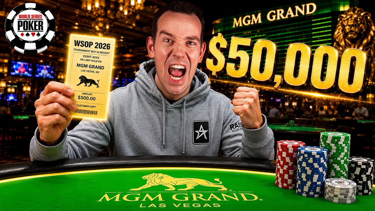 Defending My $250,000 Title at MGM Grand! | WSOP Vlog #9