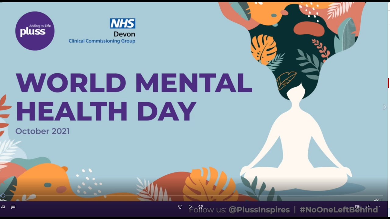 World Mental Health Day - October 2021