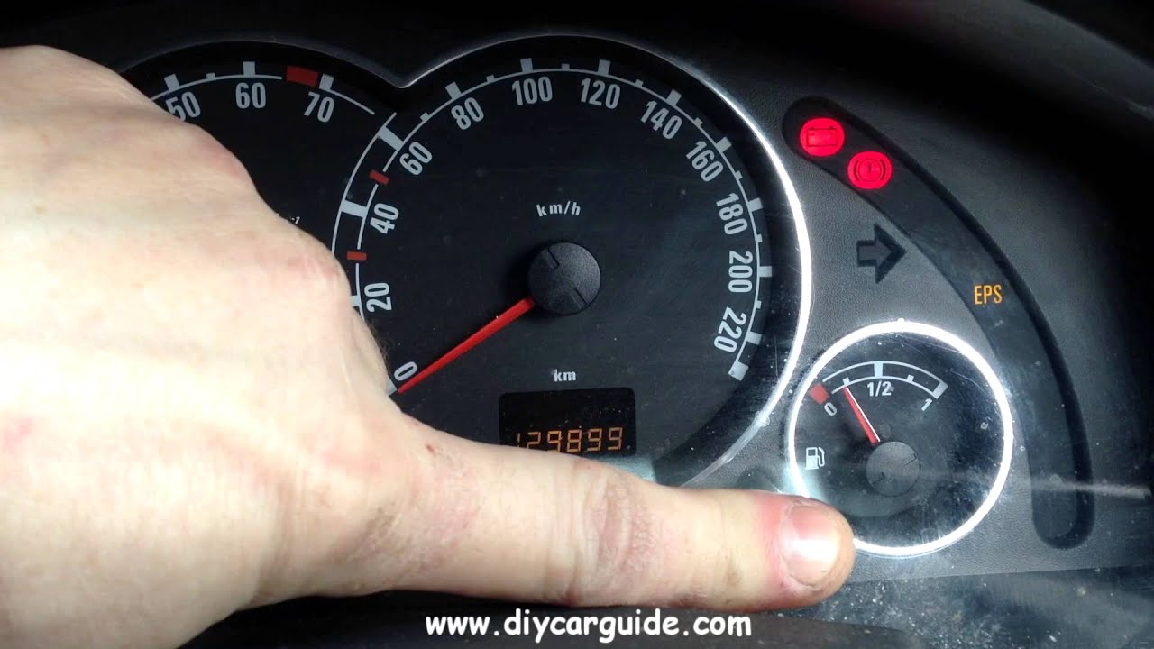 Reset Service Light on Vauxhall and Opel Meriva 