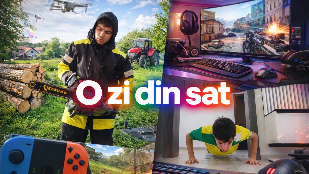 Cum arată o zi obișnuită la mine, vibe nebun✌🏾