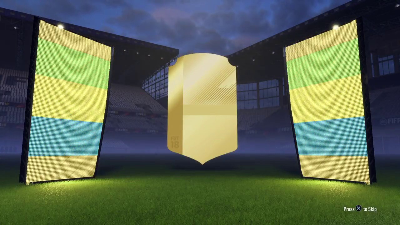 FIFA 18 ULTIMATE TEAM HUGE PULL FROM A TWO PLAYER PACK (FIFA 18 PACK OPENING)