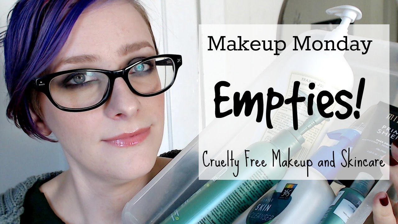 Empties! Cruelty Free Makeup and Skincare