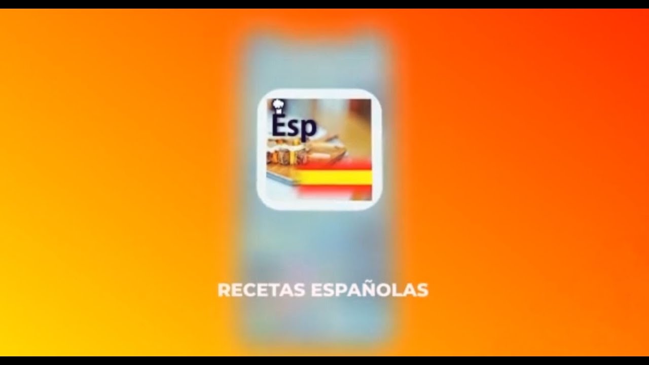 RECETAS DE COMIDA ESPA&Ntilde;OLA + F&Aacute;CILES Y R&Aacute;PIDAS, APP GRATUITA.