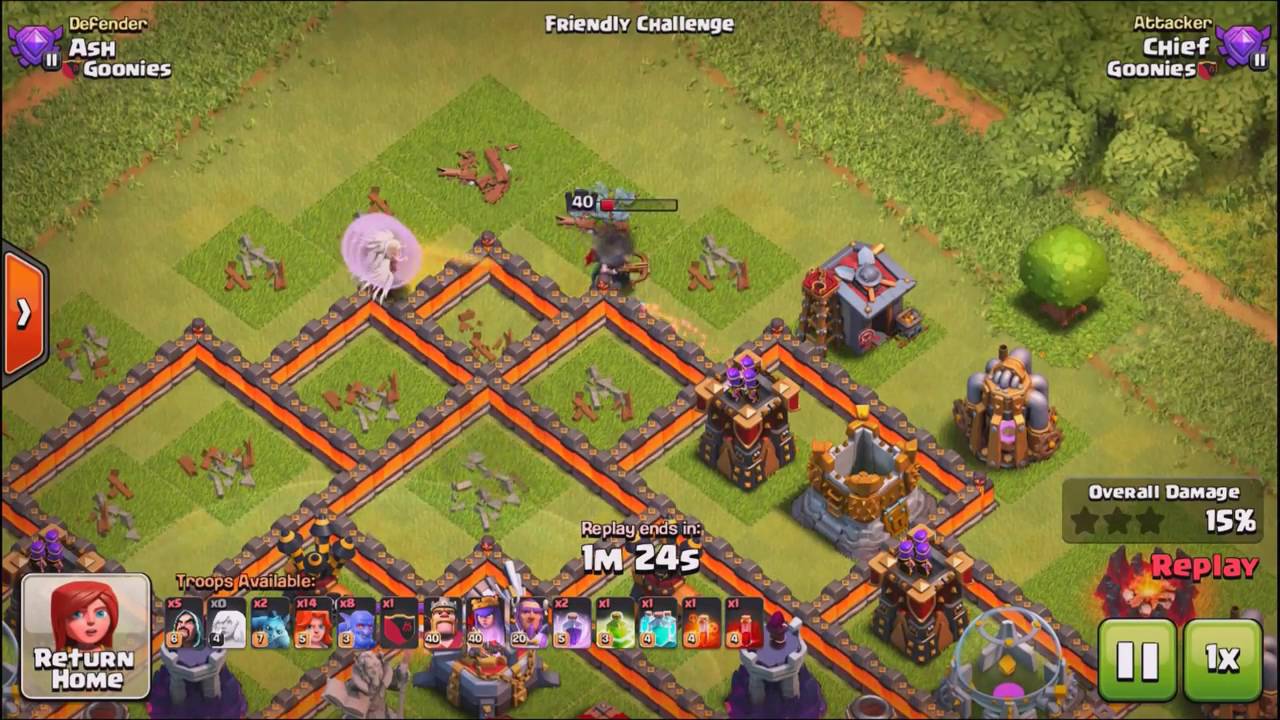 Clash Of Clans new spells clone!! spell baru coc (clash of clans) clone.