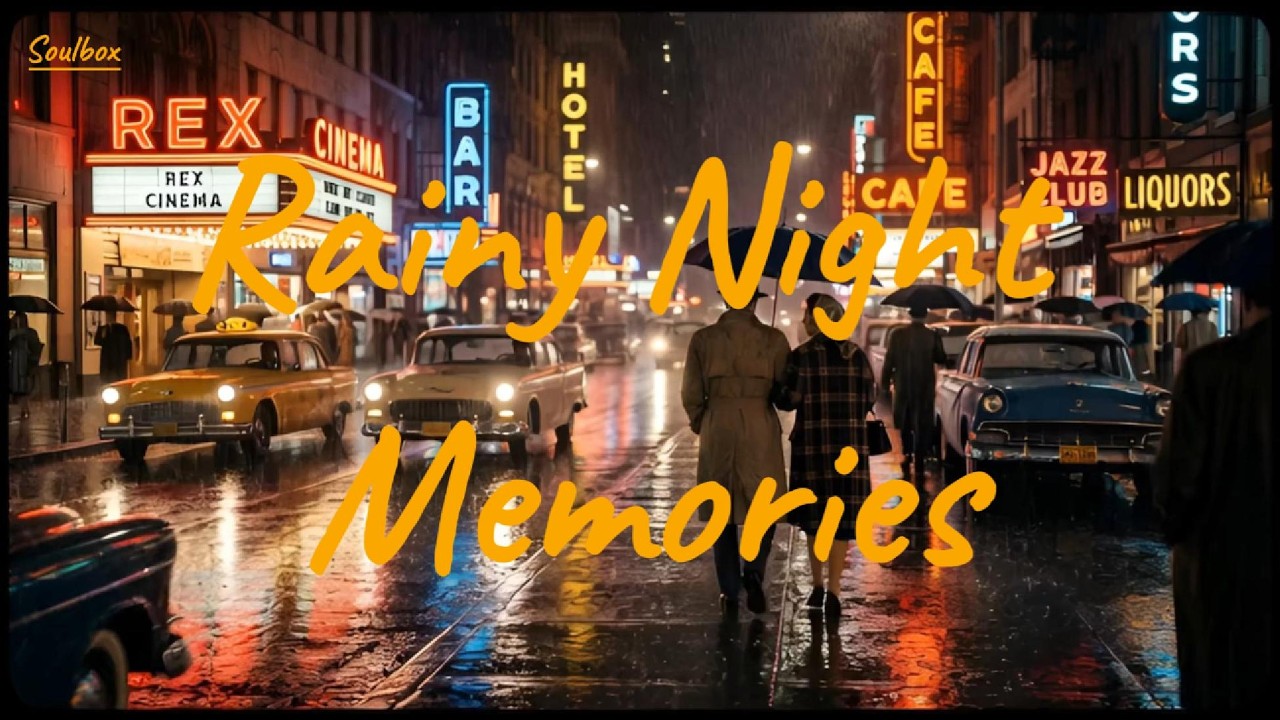 Late Night Rain Vol.2 | Vintage 1950s 1960s Love Songs Playlist