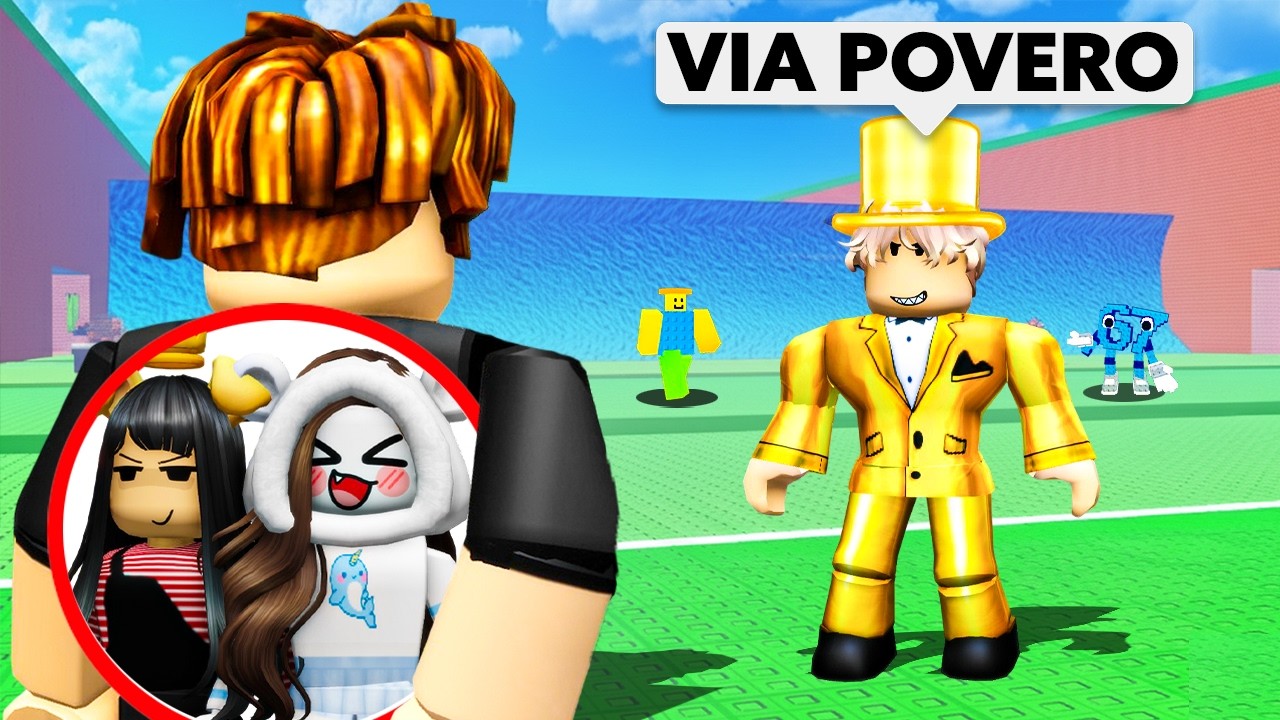 Ci fingiamo povere per testare i giocatori su TSUNAMI BRAINROT ROBLOX!
