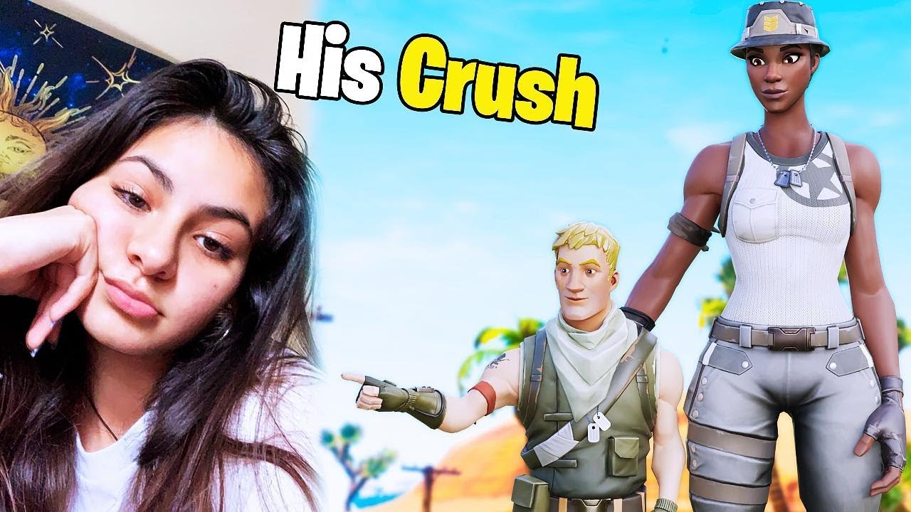 my LITTLE BROTHER wanted help with his CRUSH, so I did this to HELP...