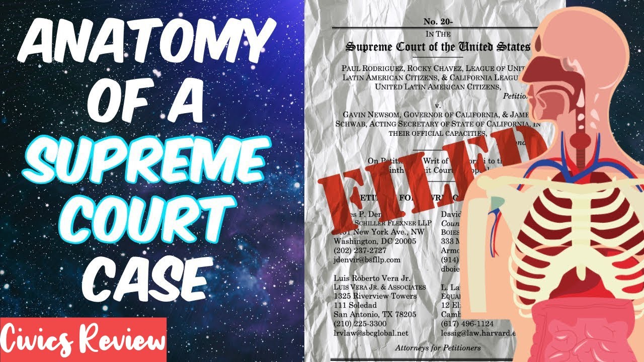 Anatomy of a Supreme Court case: For Civics!