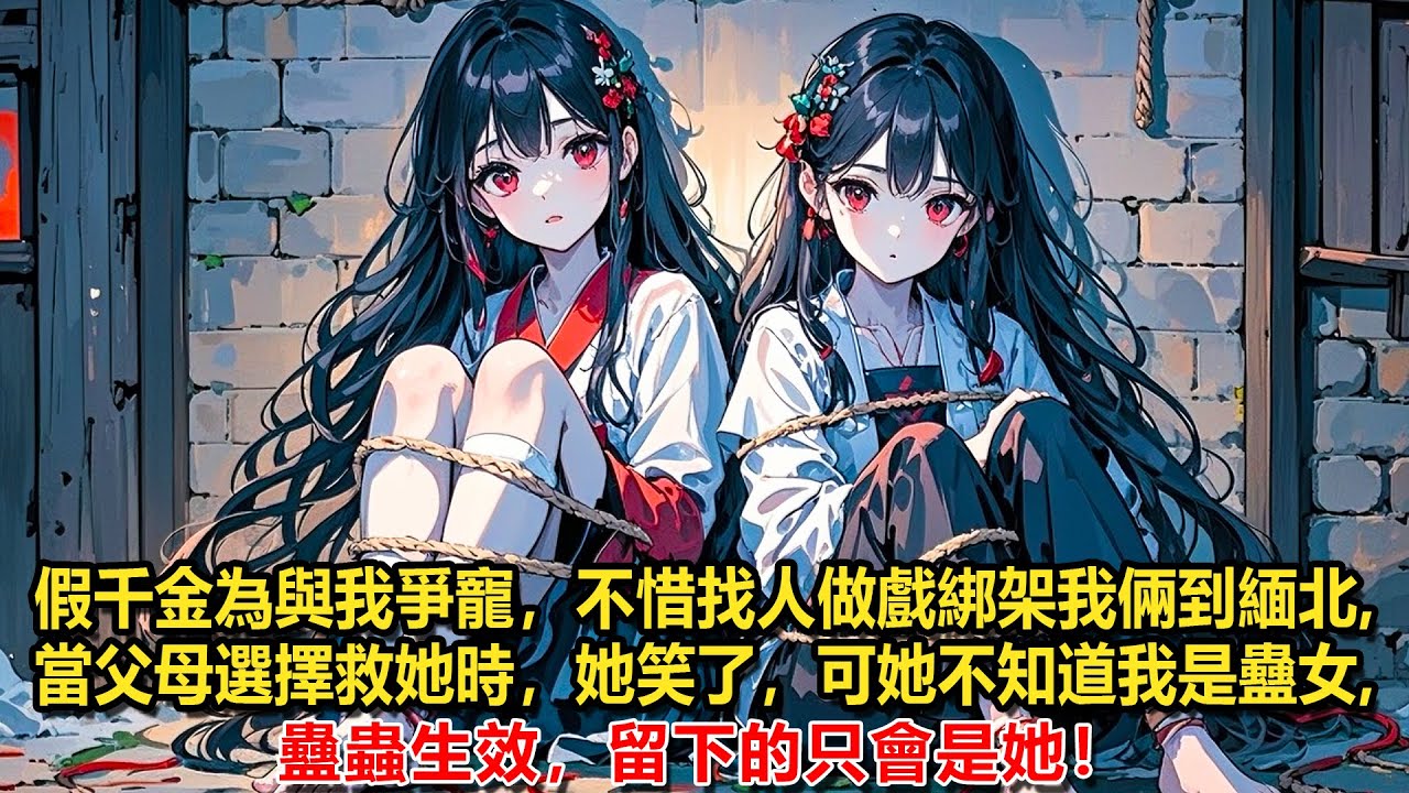 假千金為與我爭寵，不惜找人做戲綁架我倆到緬北，當父母選擇救她時，她笑了，可她不知道我是蠱女，蠱蟲生效，留下的只會是她！