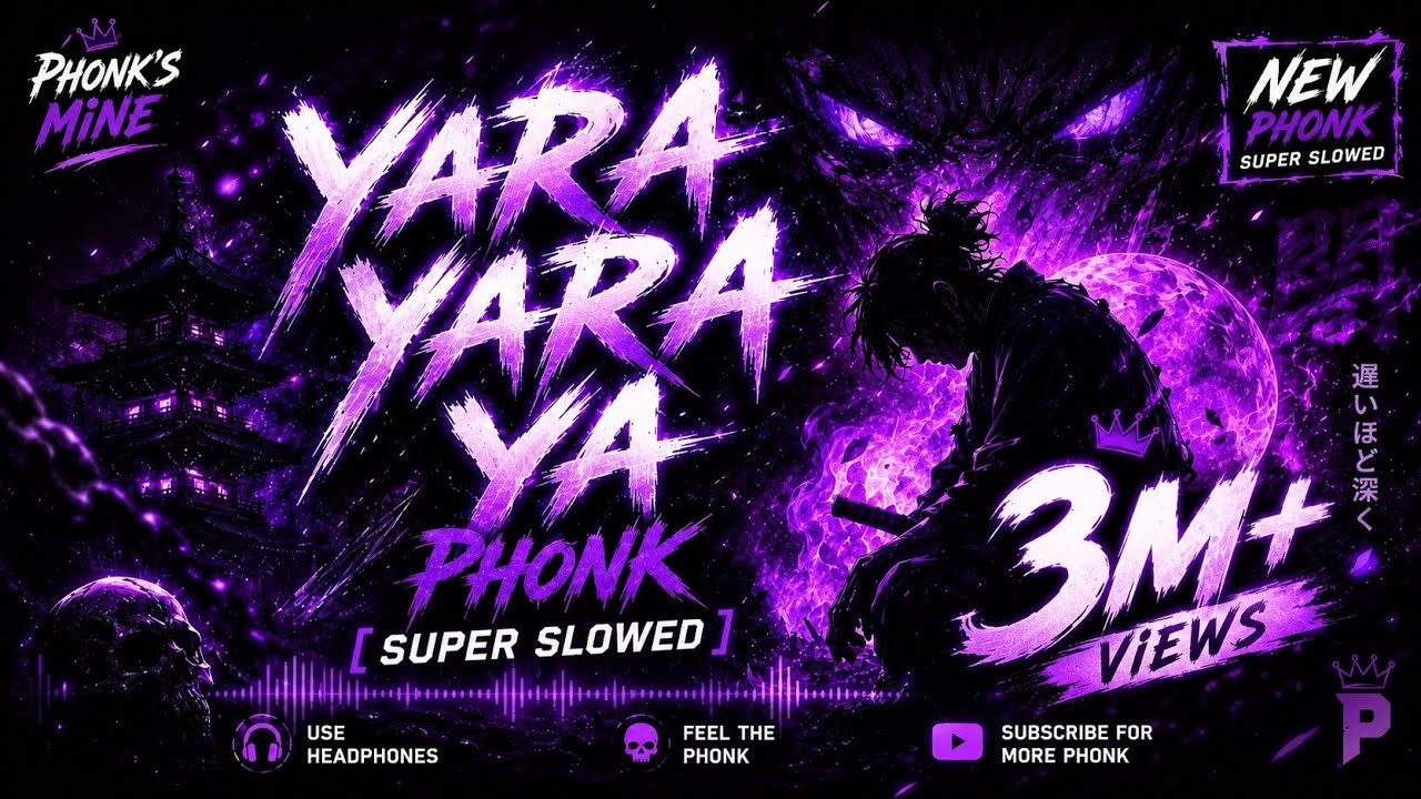 🎧 YARA YARA YA FUNK [ SUPER SLOWED ]🥶🔥🗿#phonk #funk #bass #music #slowed #suaamiga #newphonk #bass