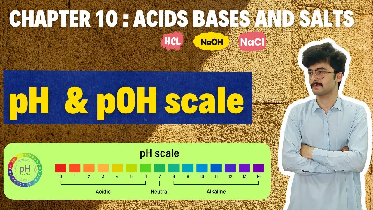 pH and pOH scale || Ionic product of water,Kw || mmk chemistry
