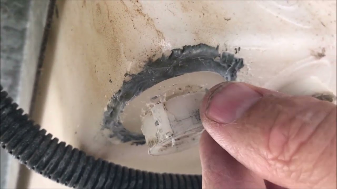 OldGuyDIY $4 Fix Repair Aerolite RV Travel Trailer Camper Water Tank Bung Leak w Shoe Goo