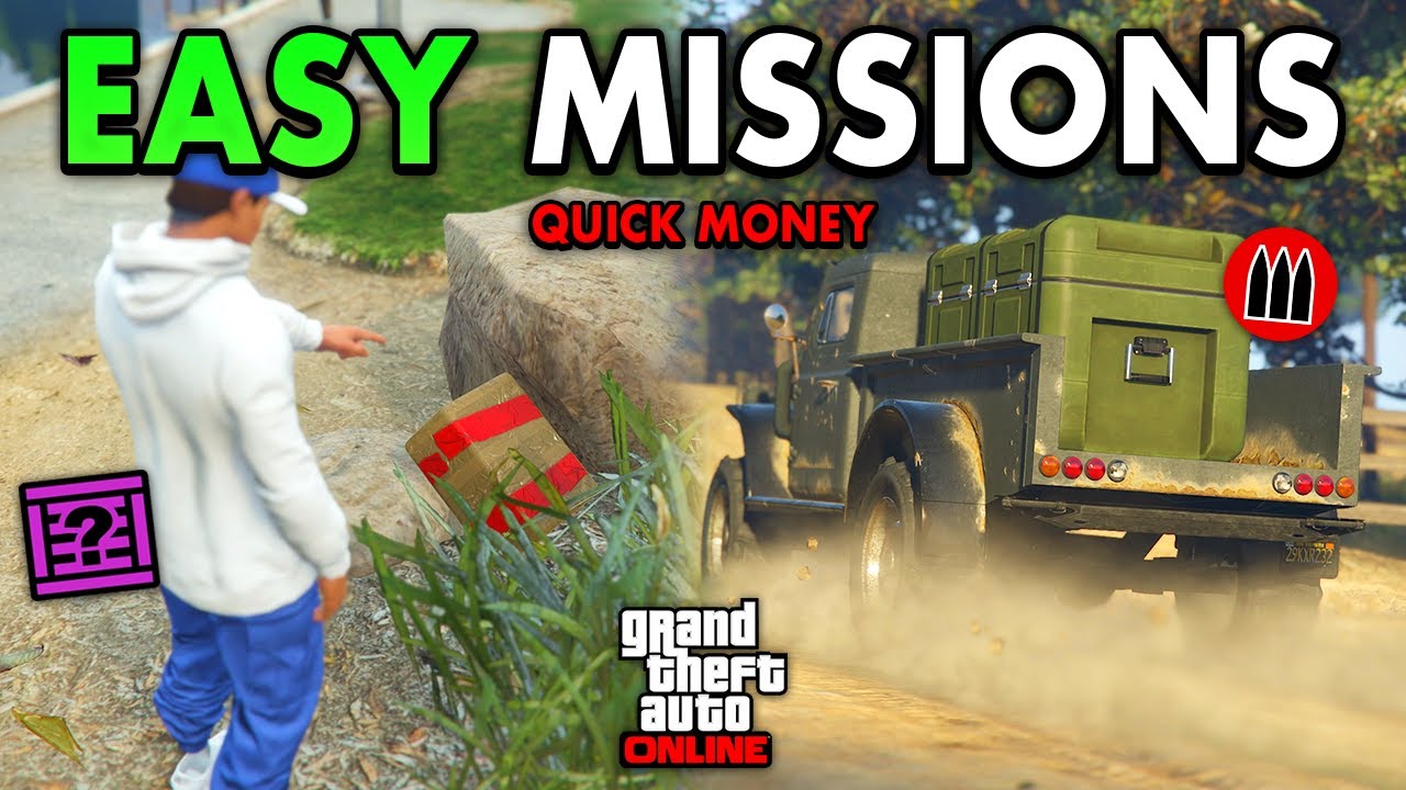 Самые лёгкие миссии для быстрого заработка в одиночку в GTA Online! (Обновлено)