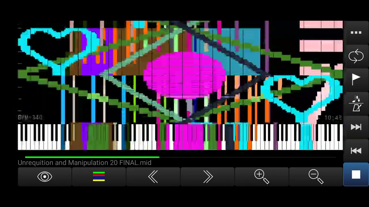 [Black MIDI] Unrequition And Manipulation 5,625,699 notes, Happy Valentine's day!
